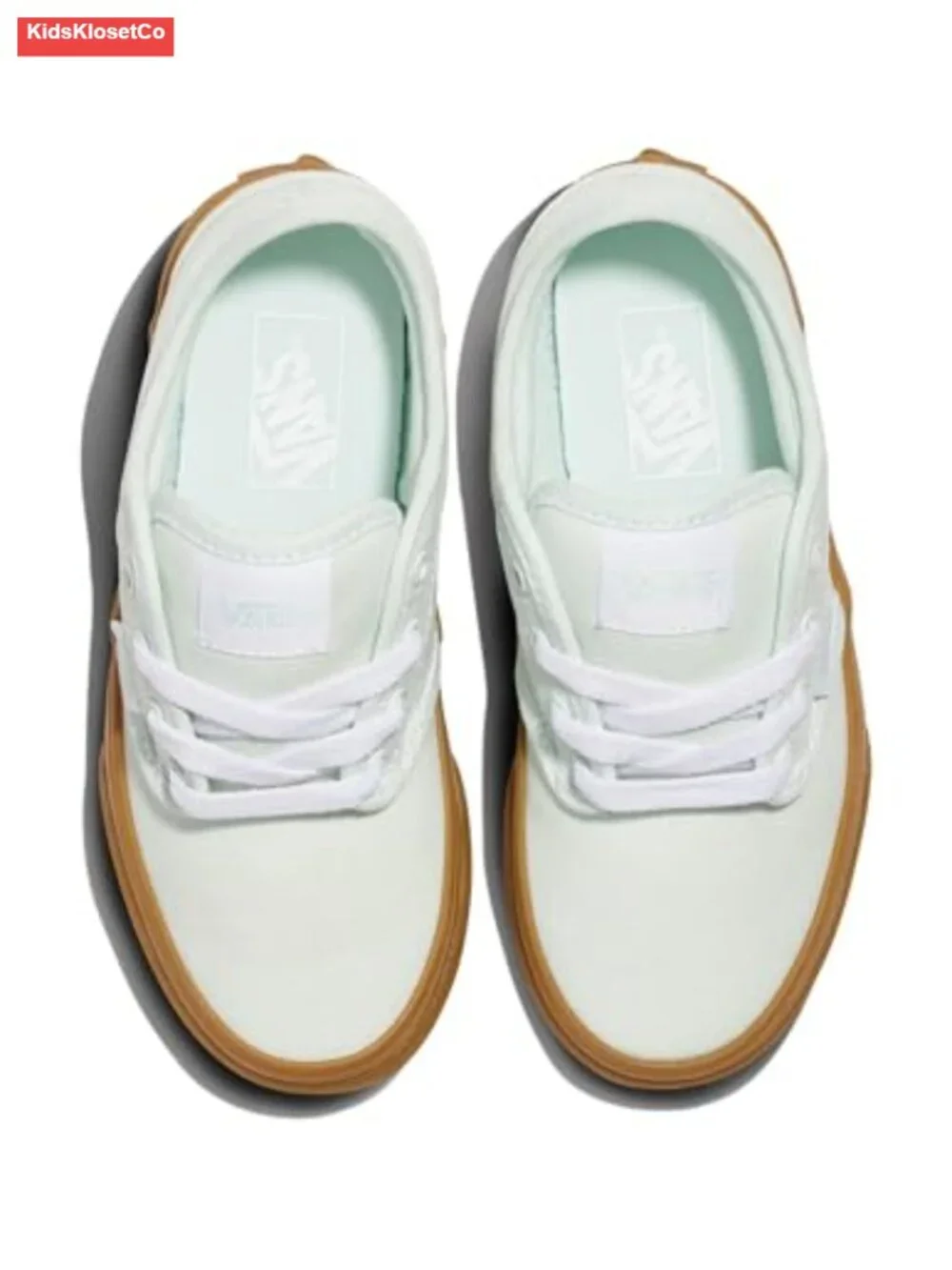 Vans Kids Atwood Low-Top Canvas Sneakers - Lace-Up Skate Shoes, Comfortable